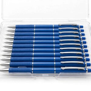 Ball Pen Set Blue 10 Pcs Premium