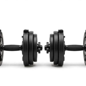 Adjustable Dumbbells Set 20kg Pair