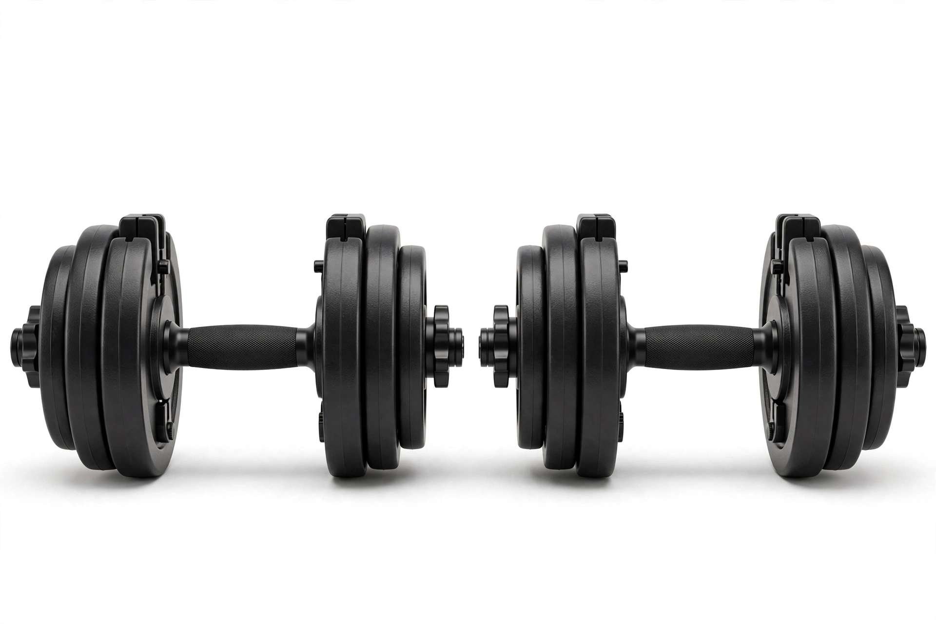 Adjustable Dumbbells Set 20kg Pair
